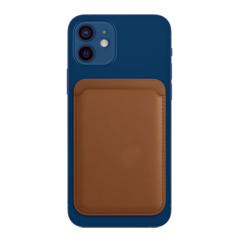 OMNEX Magnetic Leather Wallet Case – Slim & Secure