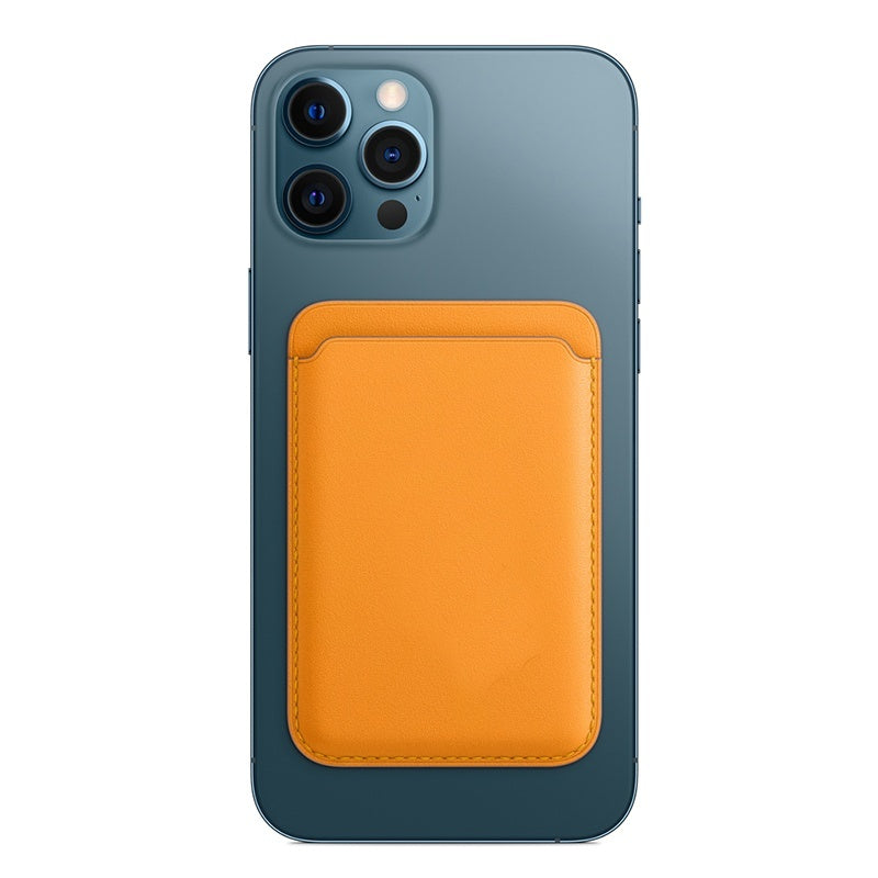 OMNEX Magnetic Leather Wallet Case – Slim & Secure