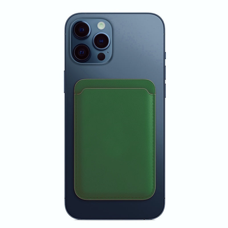 OMNEX Magnetic Leather Wallet Case – Slim & Secure
