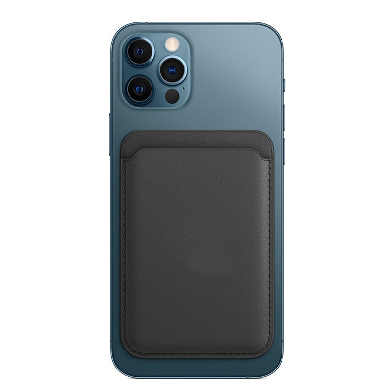 OMNEX Magnetic Leather Wallet Case – Slim & Secure